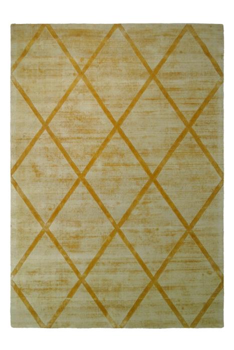 120x170 Teppich Luxury 210 Gelb von Kayoom