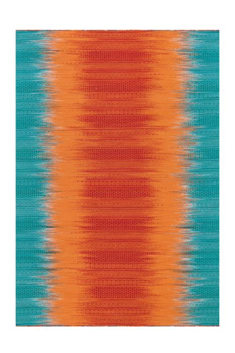 120x180 Teppich Sunset 8070 von Arte Espina Orange / Blau