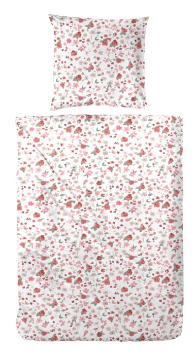 135x200 cm Druck-Bettwäsche Mehrfarbig 113019-025
