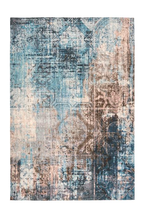200x290 Teppich Indiana 300 Blau / Braun von Arte Espina