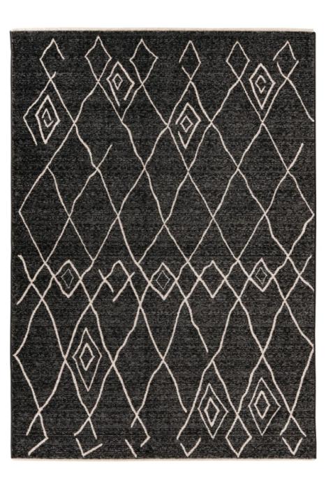 80x150 Teppich AGADIR von Lalee Graphit