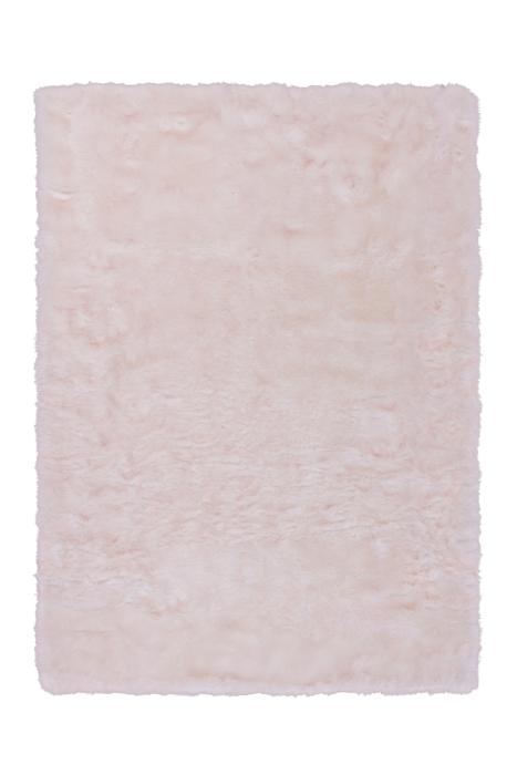 80x150 Teppich Crown 110 Weiß / Puderrosa von Kayoom