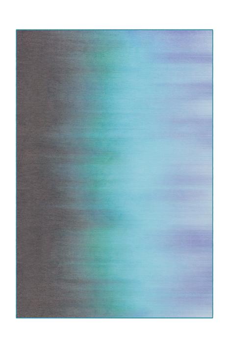 80x150 Teppich Flash 2711 von Arte Espina Blau / Türkis