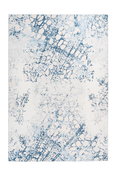 80x150 Teppich Galaxy 700 Creme / Blau von Arte Espina