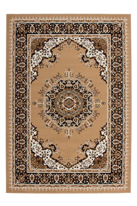 80x150 Teppich Rohullah 6010 Beige von Kayoom