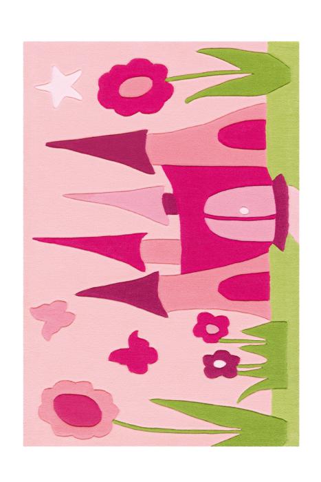 90x150 Teppich Joy 4191 Castle von Arte Espina Pink