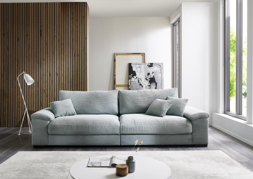Big Sofa Cord 288 cm breit ANGEL