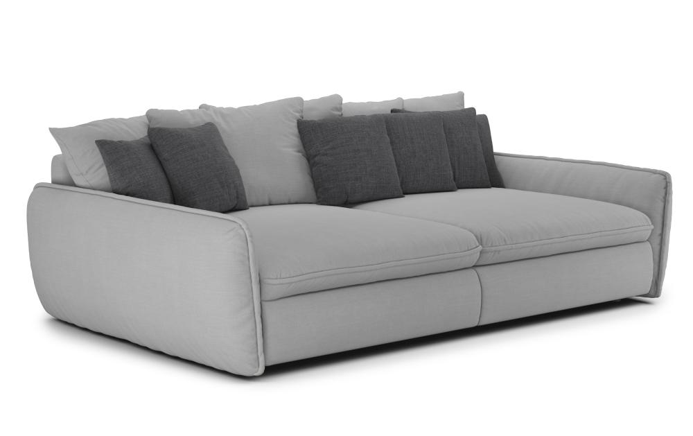 Big Sofa PHIL von Cotta Grau