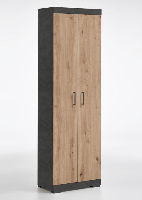 BRISTOL 500 Garderobenschrank 2-trg von FMD Matera / Artisan Oak