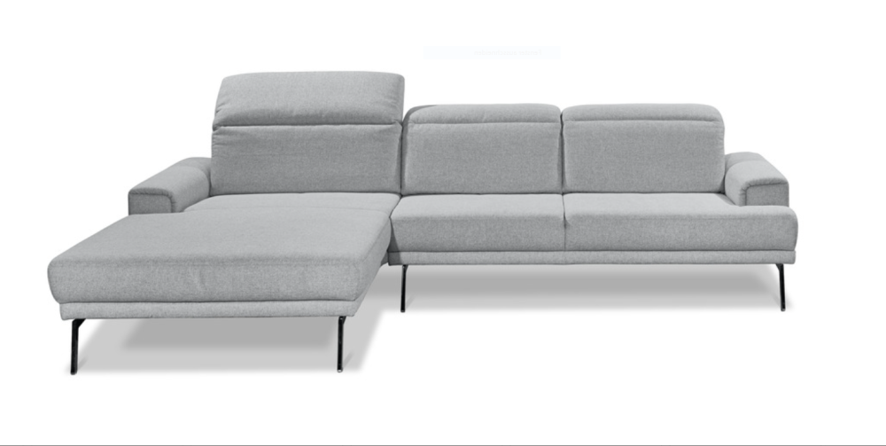 Musterring Sofa L-Form Grau 288 cm breit MR4580 Links