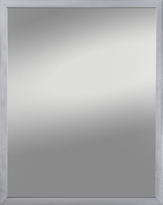 Rahmenspiegel BENTE ca. 32x52 cm Edelstahloptik von Spiegelprofi