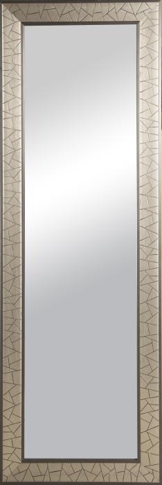 Rahmenspiegel ELISA 50x150 cm silberfarbig gebürstet von Spiegelprofi