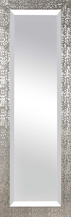 Rahmenspiegel Facette JENNY 50x150 cm silberfarbig von Spiegelprofi
