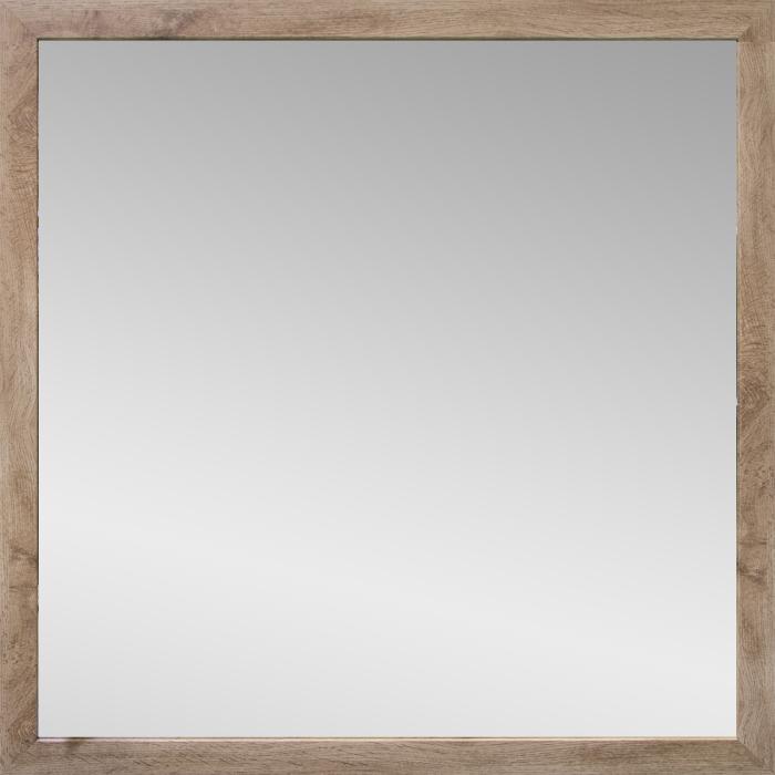Rahmenspiegel KATHI 45x45 cmWotan Eiche von Spiegelprofi