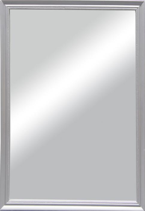 Rahmenspiegel PAULINA 50x70 cm silberfarbig von Spiegelprofi