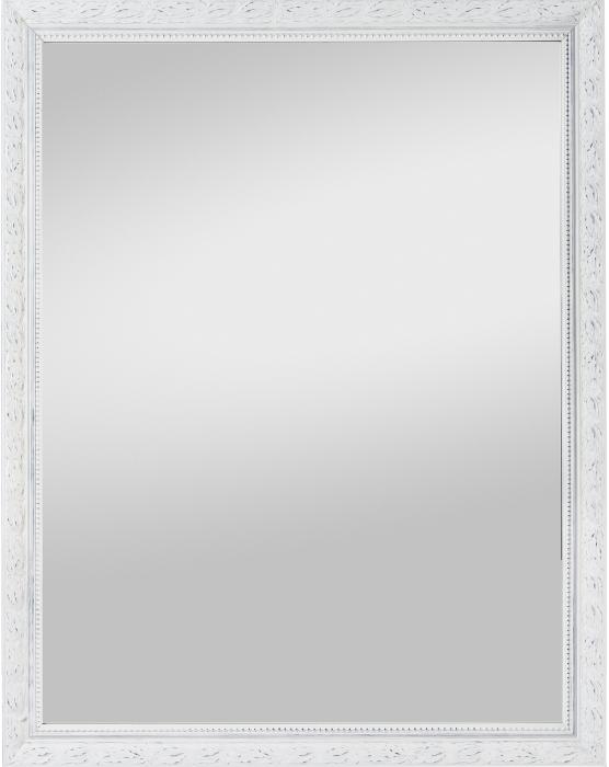 Rahmenspiegel PIUS 55x70 cm weiß von Spiegelprofi