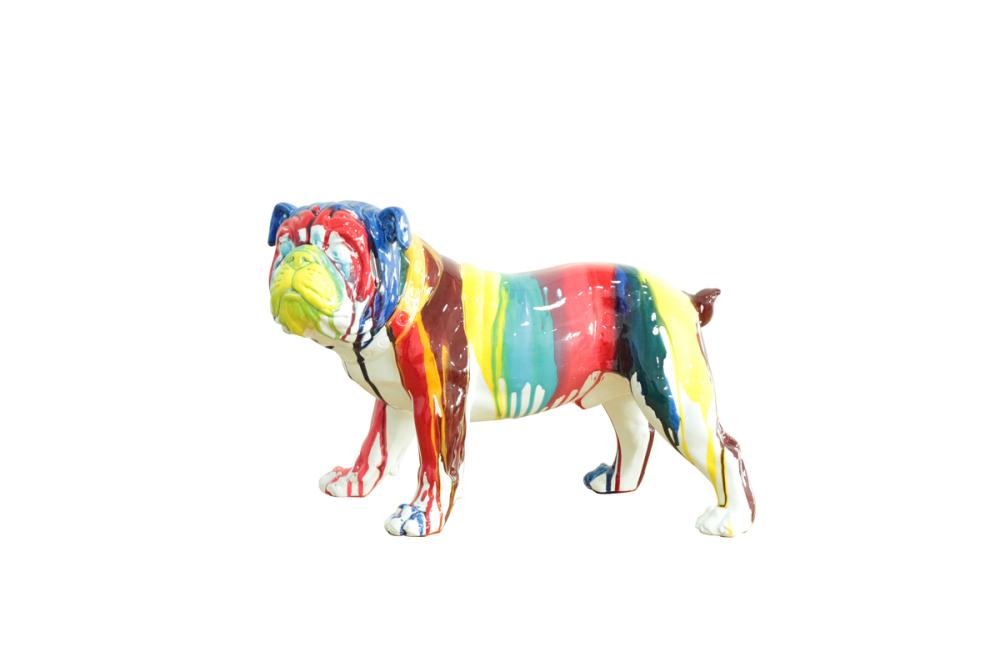 Skulptur Bulldog 21-J Multi von Kayoom