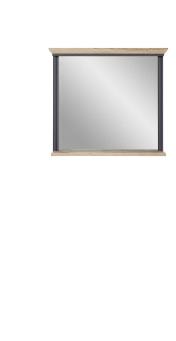 Spiegel JASMIN 93 cm breit von Innostyle Graphit / Artisan Eiche