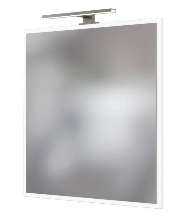 Spiegelpaneel 60 inkl LED-Beleuchtung GARDA von Held Möbel Weiß matt