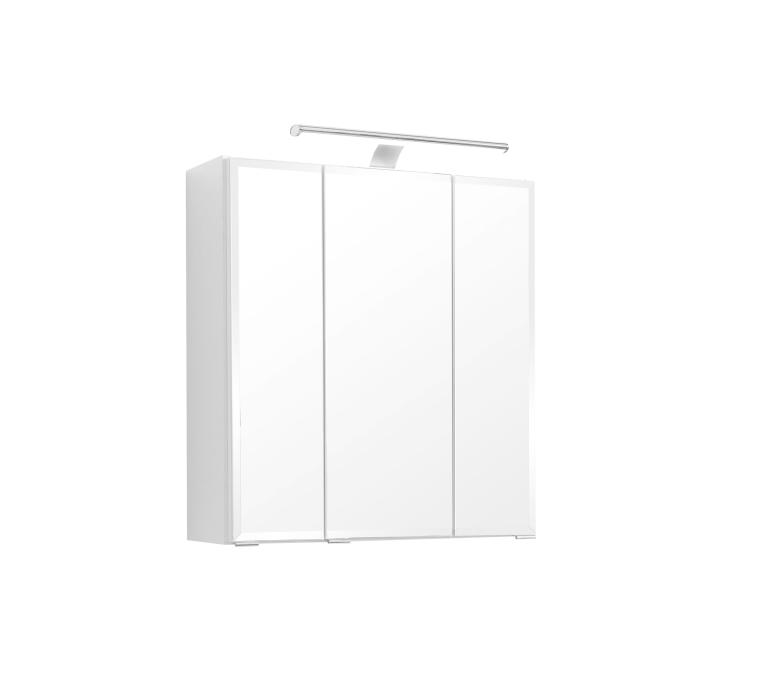 Spiegelschrank 60 inkl LED Beleuchtung Barolo von Held Möbel Weiß