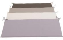 Bankkissen garngefärbt OUTDOOR 2er Set ca. 120x40x4 cm Mehrfarbig