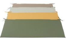 Bankkissen garngefärbt OUTDOOR 1 Stück ca. 120x40x4 cm Senfgelb / Grün / Mint / Taupe