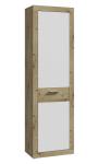 Hochschrank ca. 197 cm hoch Weiss / Artisan