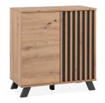 Kommode MEDAN 01D von Finori Artisan Oak / Anthrazit