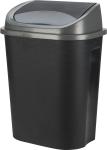 Mülleimer 50 Liter Polypropyleen PP schwarz 029000420