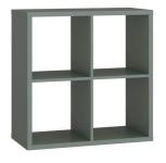 Regal 4 Fächer ca. 73x73x33 cm Salbei