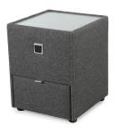 Nachtkommode inkl Beleuchtung LANCY von Jockenhöfer Anthrazit