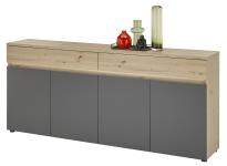 Sideboard inkl. Beleuchtung LILLE von Bega HBZ Artisan Eiche/ Anthrazit
