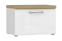 Sitzbank TULUZA von Forte Eiche / weiß