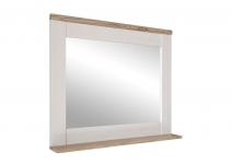 Spiegel 80cm inkl Ablage ROMANCE von Bega Sibiu Lärche / San Remo hell