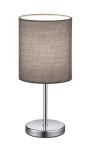 Tischleuchte JERRY 1xE14 ohne Leuchtmittel von REALITY Leuchten R50491011 Grau