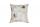 45x45 Kissen Spark Pillow 210 Elfenbein / Chrom von Kayoom