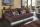 Big-Sofa inkl. Bodenbeleuchtung MARRAKESCH von JOB Samt aubergine
