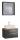 Waschtisch-Set 60 inkl Spiegelpaneel Davos von Held Möbel Grau