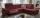 Ecksofa mit Relaxfunktion elektrisch verstellbar Rot 296 x 245 cm Lederoptik Nelson