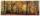 Glasgarderobe inkl 4 Haken TOBI 30x80 cm Motiv: Wald von Spiegelprofi