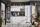 Küchenzeile 240cm Komplettküche inkl. E-Geräte + Zubehör PKW 524014 von Pino Küchen Weiß / Beton Grafitgrau