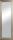 Rahmenspiegel ELISA 50x150 cm silberfarbig gebürstet von Spiegelprofi