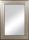 Rahmenspiegel ELISA 50x70 cm silberfarbig gebürstet von Spiegelprofi