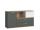 Sideboard TWENTY TWEK02 von Wojcik Honey Castello Eiche Alpinweiß grauer Graphit