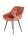 Stuhl Demi 325 2er-Set Kastanienbraun / Schwarz von Kayoom