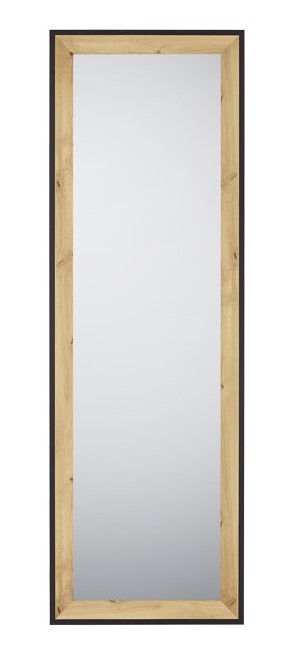 Wandspiegel ca. 50x150 cm Schwarz / Artisan günstig online kaufen