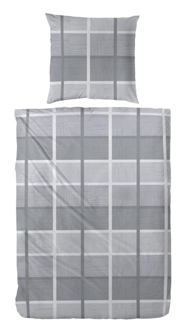 BIBER Bettwäsche Deckenbezug ca. 135x200 cm Kissenbezug ca.80x80 cm Linienm günstig online kaufen