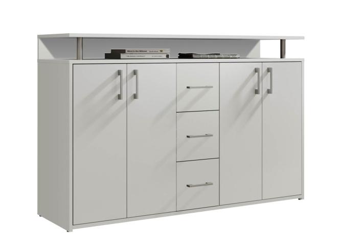 Highboard ca.139x90x34 cm Weiß günstig online kaufen