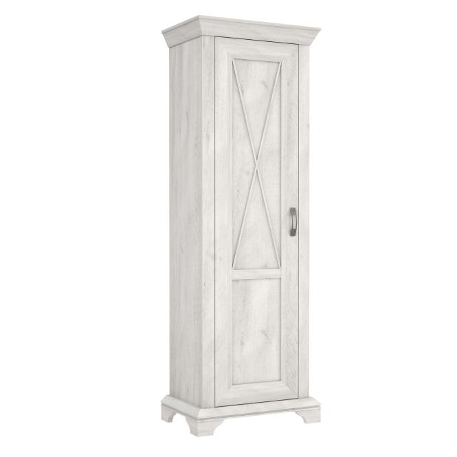 FORTE Garderobenschrank in Pinie Weiss - 73,3x210,6x46,2cm (BxHxT) günstig online kaufen