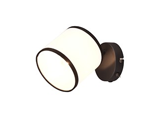 Spot 1xE14 Metall Schwarz Matt / Weiß günstig online kaufen